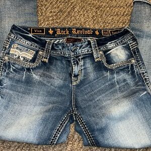 Women Rock Revival Crop Jean